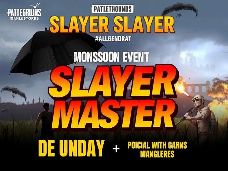 PUBG Slayer Master Monsoon Event